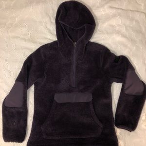 Purple North Face Fleece Pullover